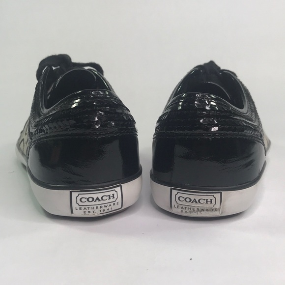 Coach zorra women’s lace up sneakers - Picture 5 of 8